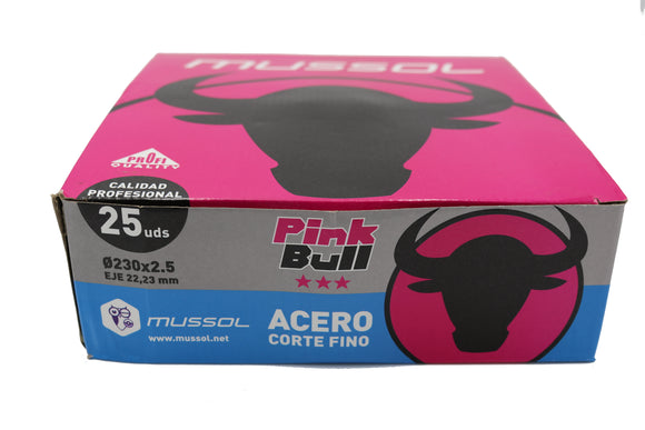 Disco Pink Bull 230x2´5 (caja 25 uds)