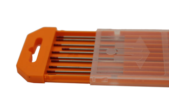 Electrodo Tungsteno Rojo TIG (Paquete 10 uds) 2´4 mm