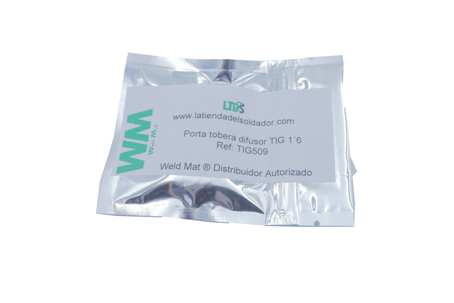 Porta tobera TIG difusora 1´6 mm (2 uds)