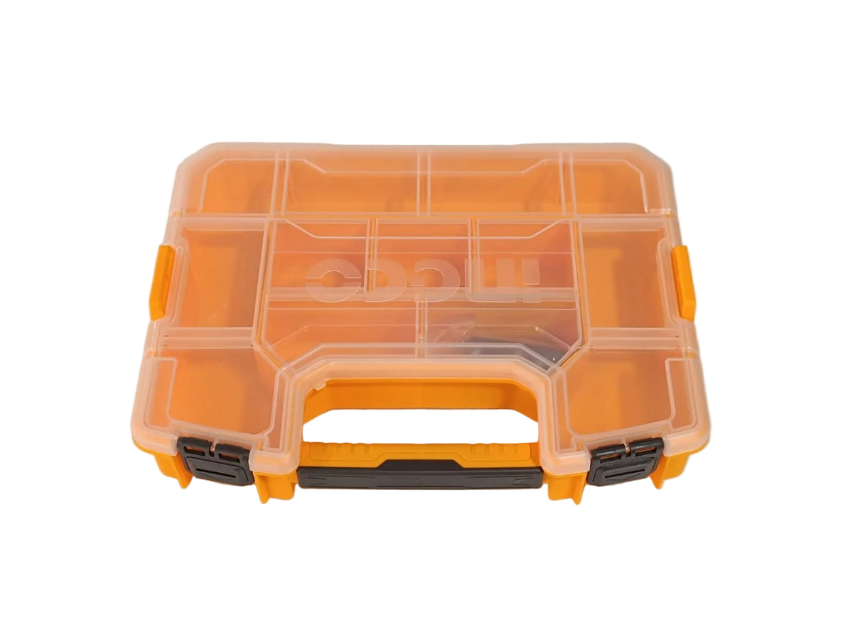 Estuche organizador 15 pulgadas vista mesa