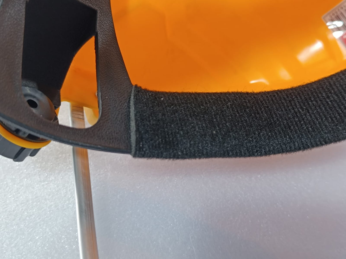 Pantalla protectora amoladora detalle apoyo frente