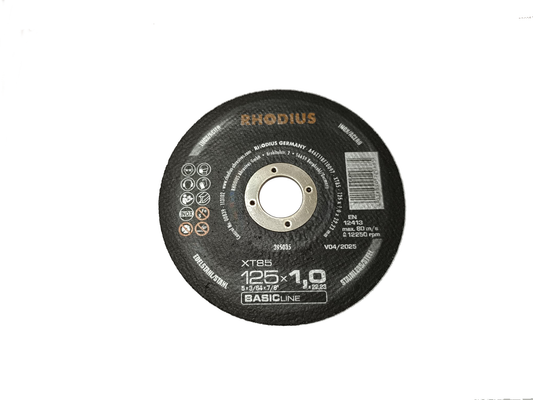 Disco corte Rhodius 125x1 uds sueltas