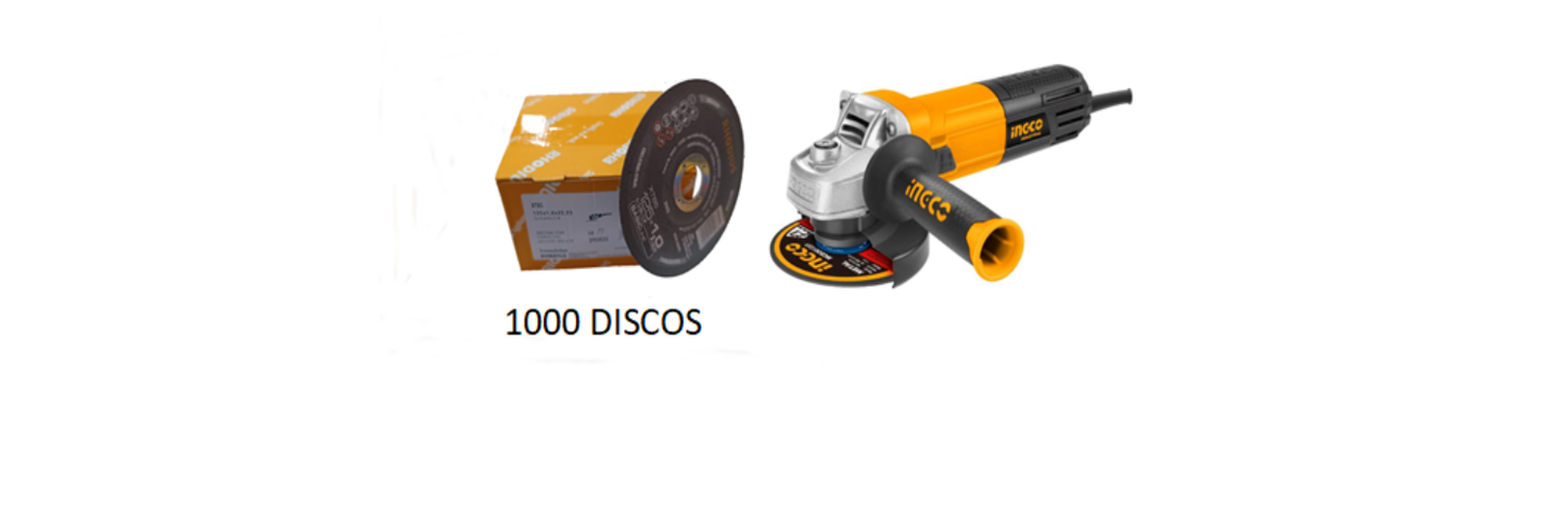 Oferta black una radial y discos 