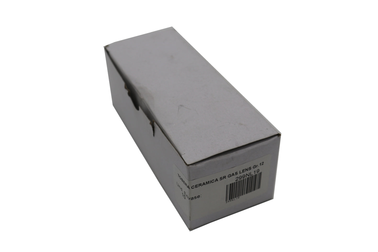 Caja Toberas TIG lens N12 (10 uds) caja cerrada
