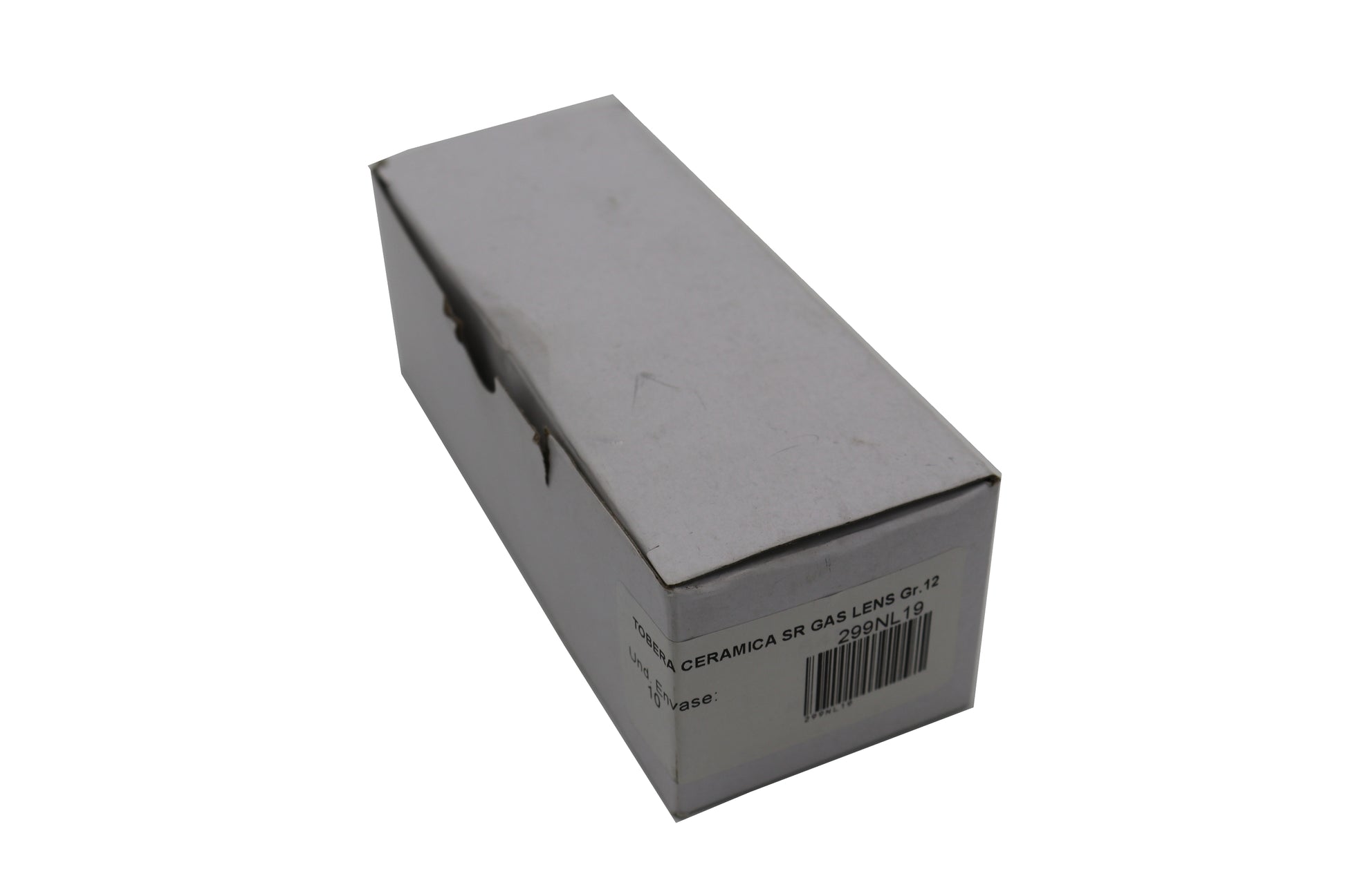 Caja Toberas TIG lens N12 (10 uds) caja cerrada