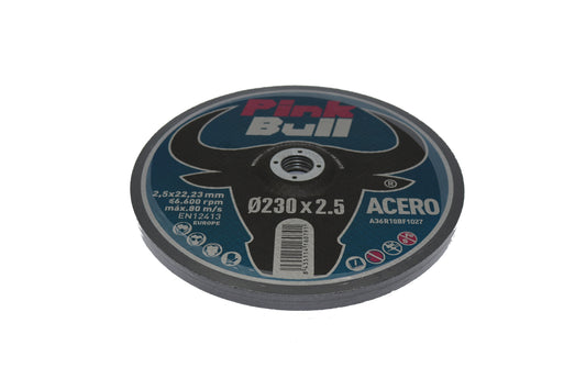 Disco Pink Bull 230x2´5 (blister 5 uds)