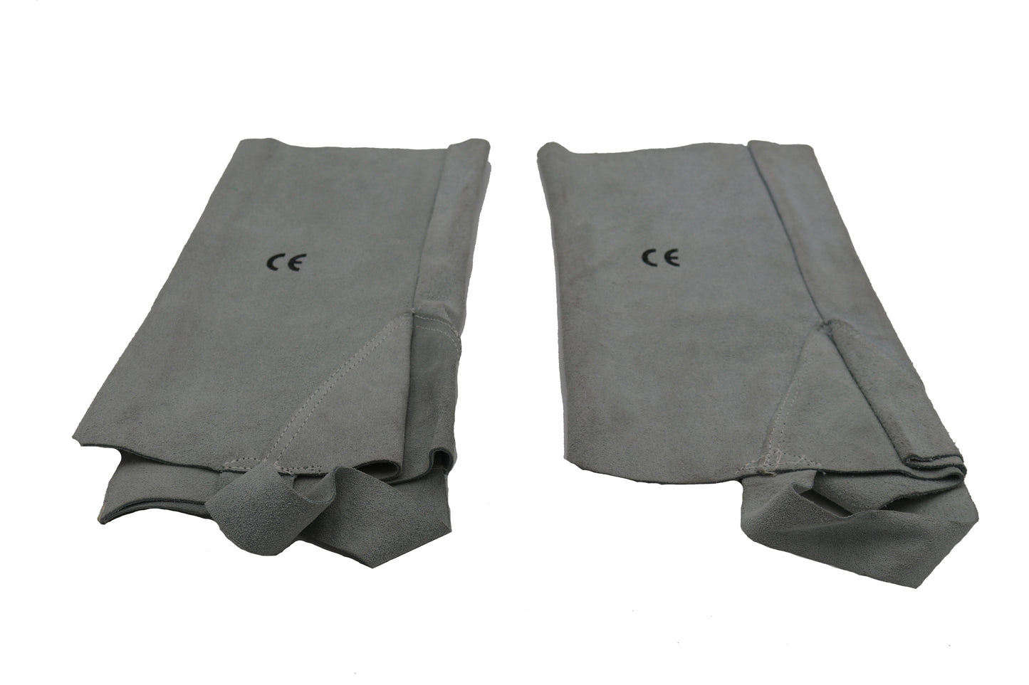 Polainas soldador piel gris