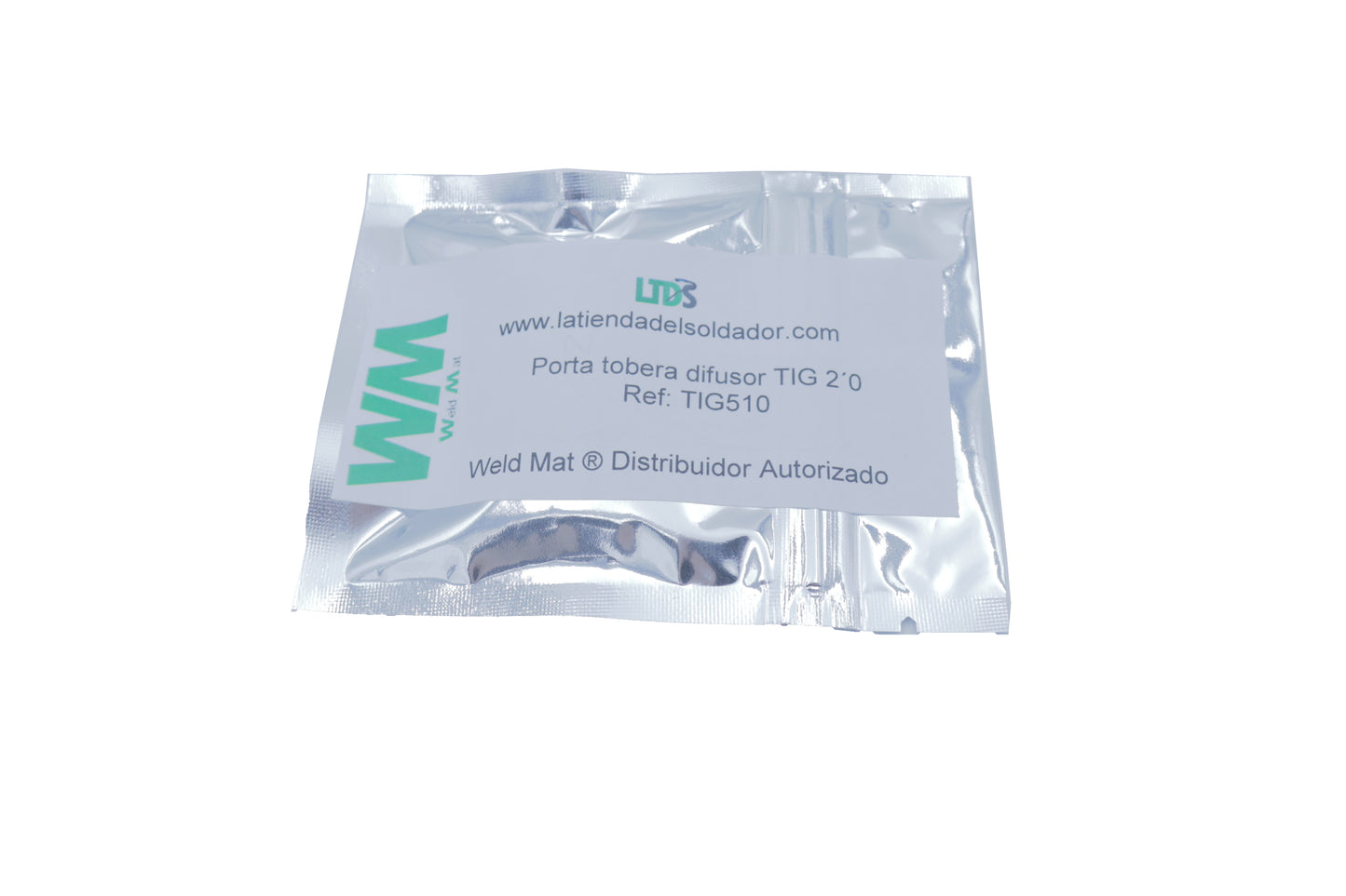 Porta tobera TIG difusora 2´0 mm (2 uds)